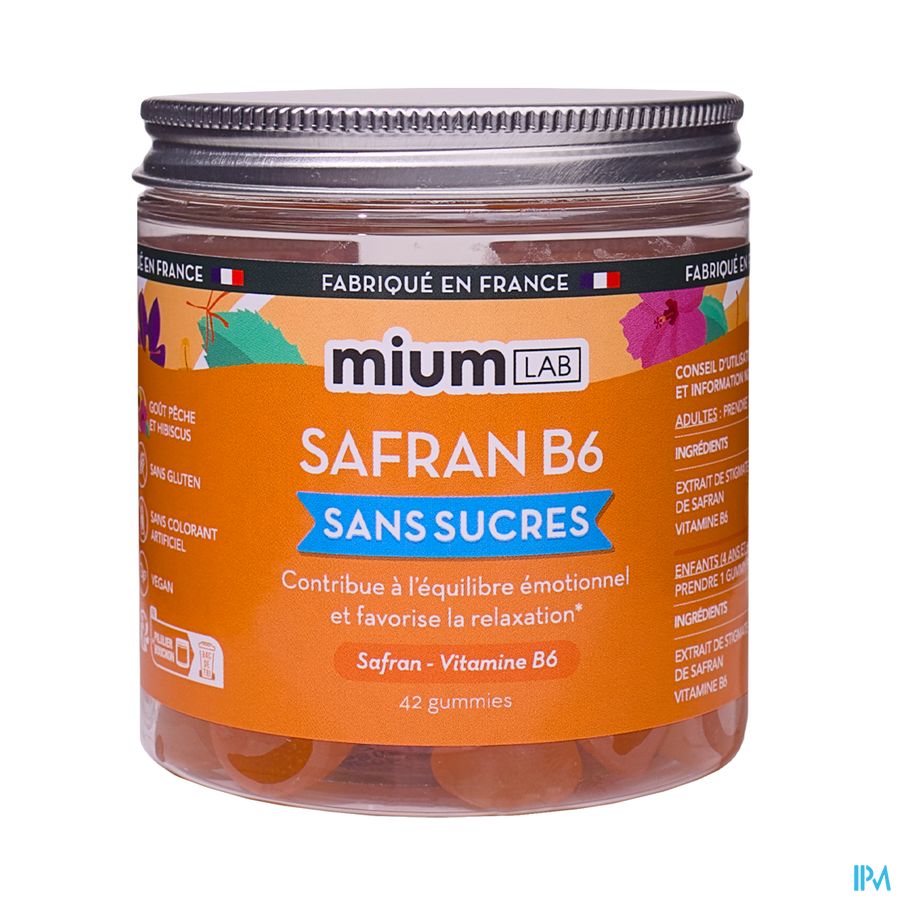 produit MIUMLAB SAFRAN S/SUC GUM42