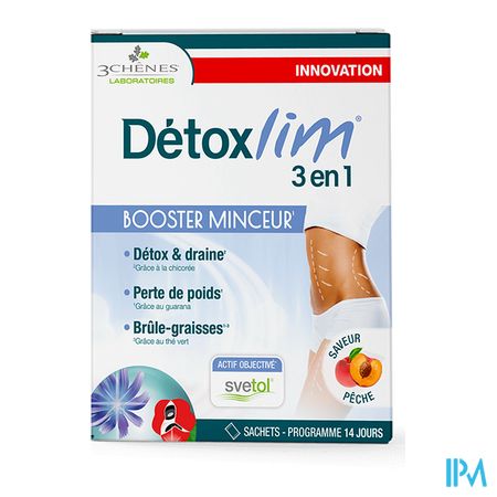 vignette 3chenes Detoxlim 3 En 1 Boite De 14 Sachets