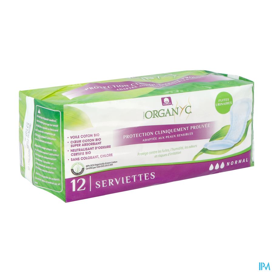vignette ORGANYC SERV INCONT LEG NORM 12