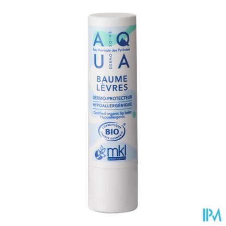 vignette Mkl Green Nature Aqua Baume A Levres Dermoprotecteur Bio 4g