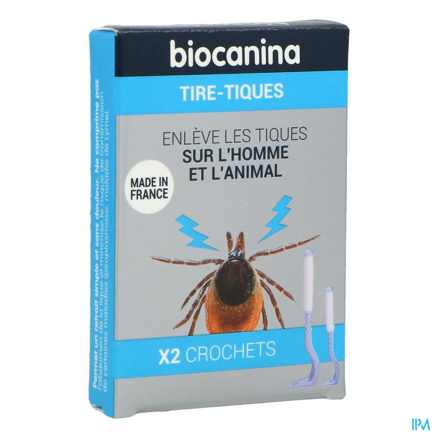 vignette Biocanina Crochet Tire Tiques X2