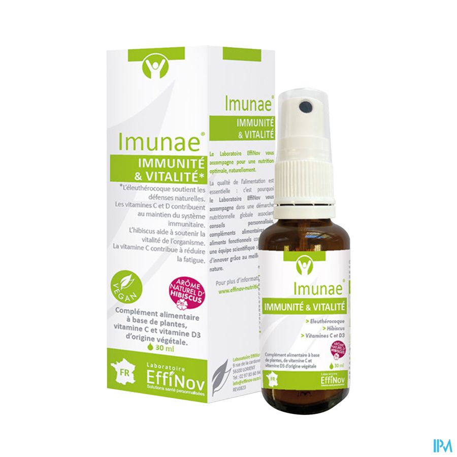 produit Effinov Equilibre Imunae Immunite Vitalite Spray 30ml