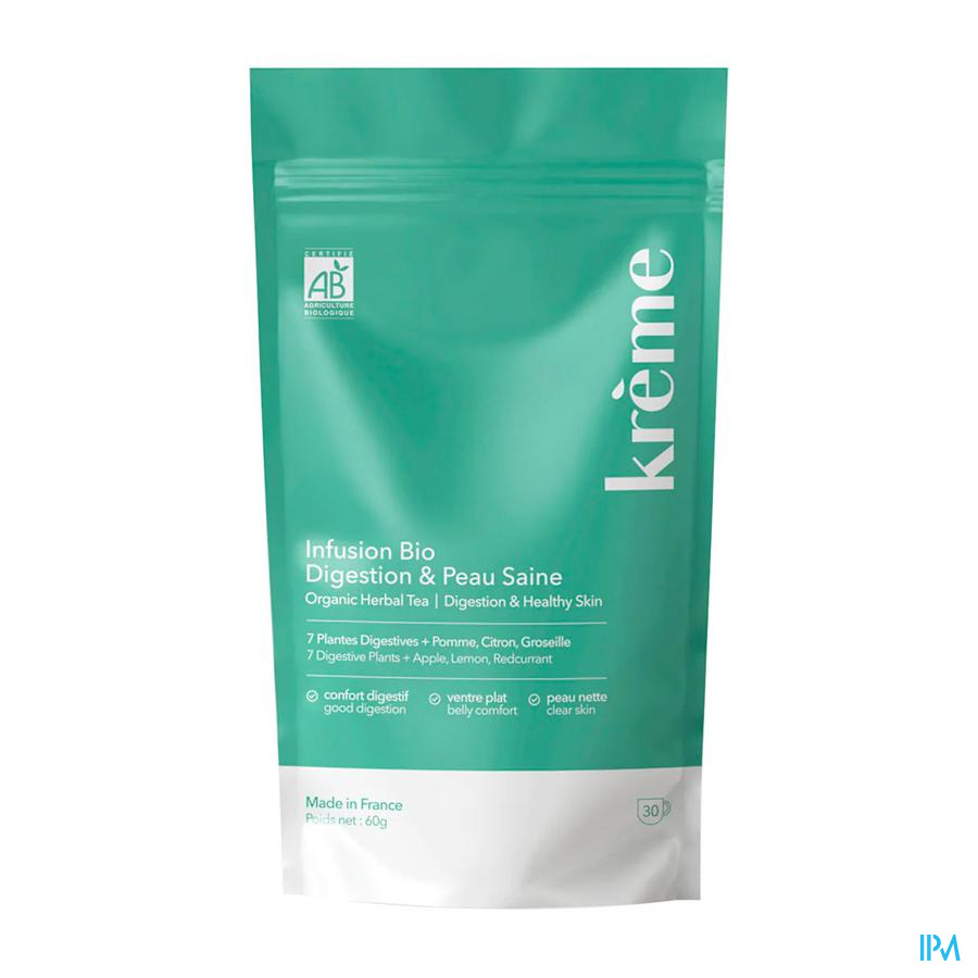 produit Kreme Infusion Bio Digestion Peau Saine 60g