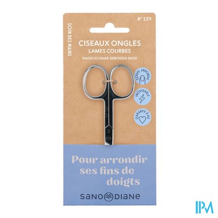 vignette Sanodiane Ciseaux Manucure A Ongles Courbes