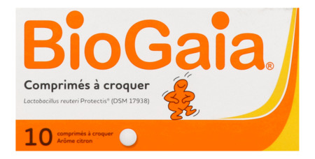 produit BIOGAIA CITRON CPR A CROQUER 10