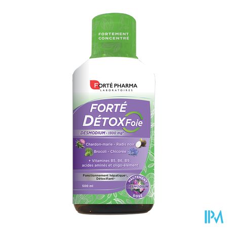 vignette Forte Pharma Forte Detox Foie Solution Buvable 500ml
