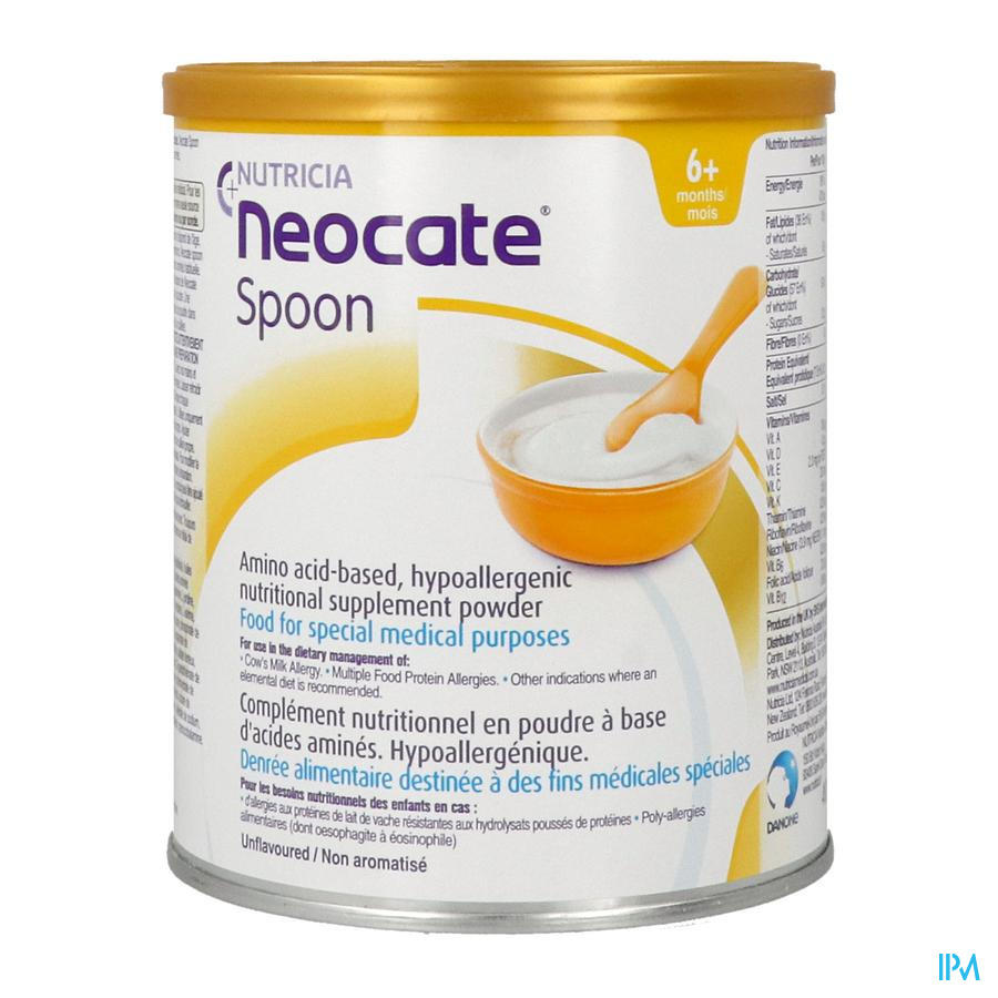 vignette Neocate Spoon Poudre Neutre 400g