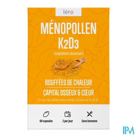 vignette Lero Menopollen K2d3 Bouffee De Chaleur Et Capital Osseux Capsule 60