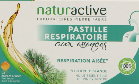 vignette Naturactive Respiratoire Pastille Sans Sucre 24