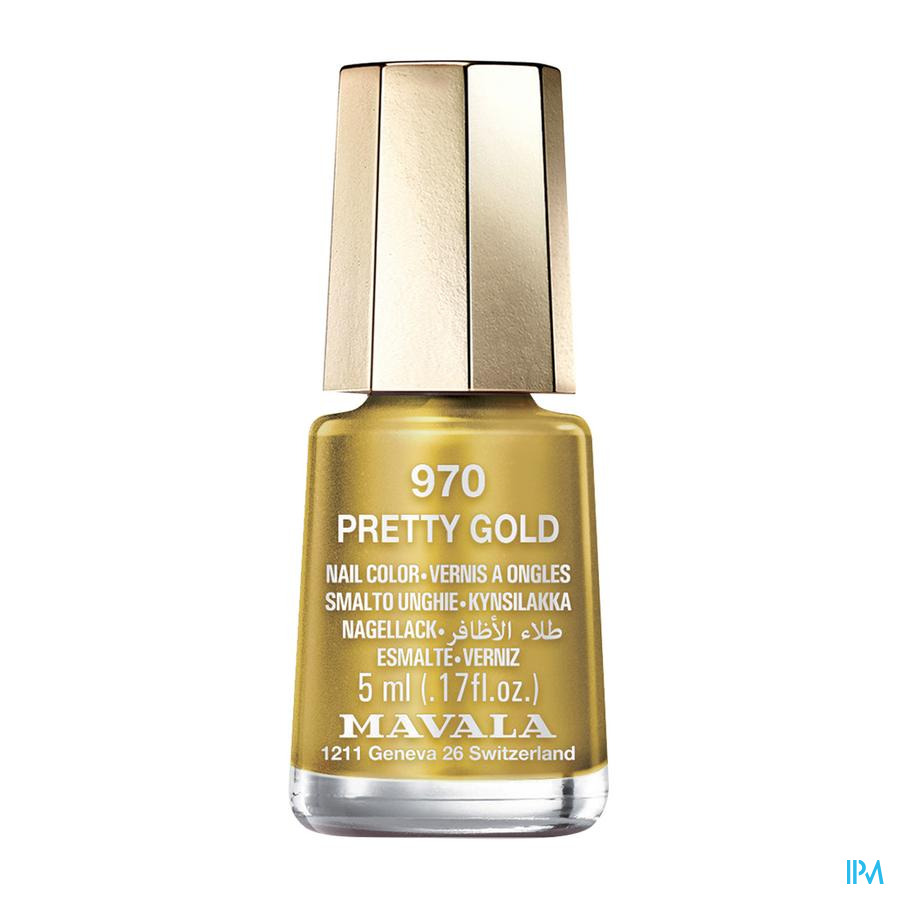 vignette MAVALA VAO MINI COLOR'S PRETTY GOLD* 5ML