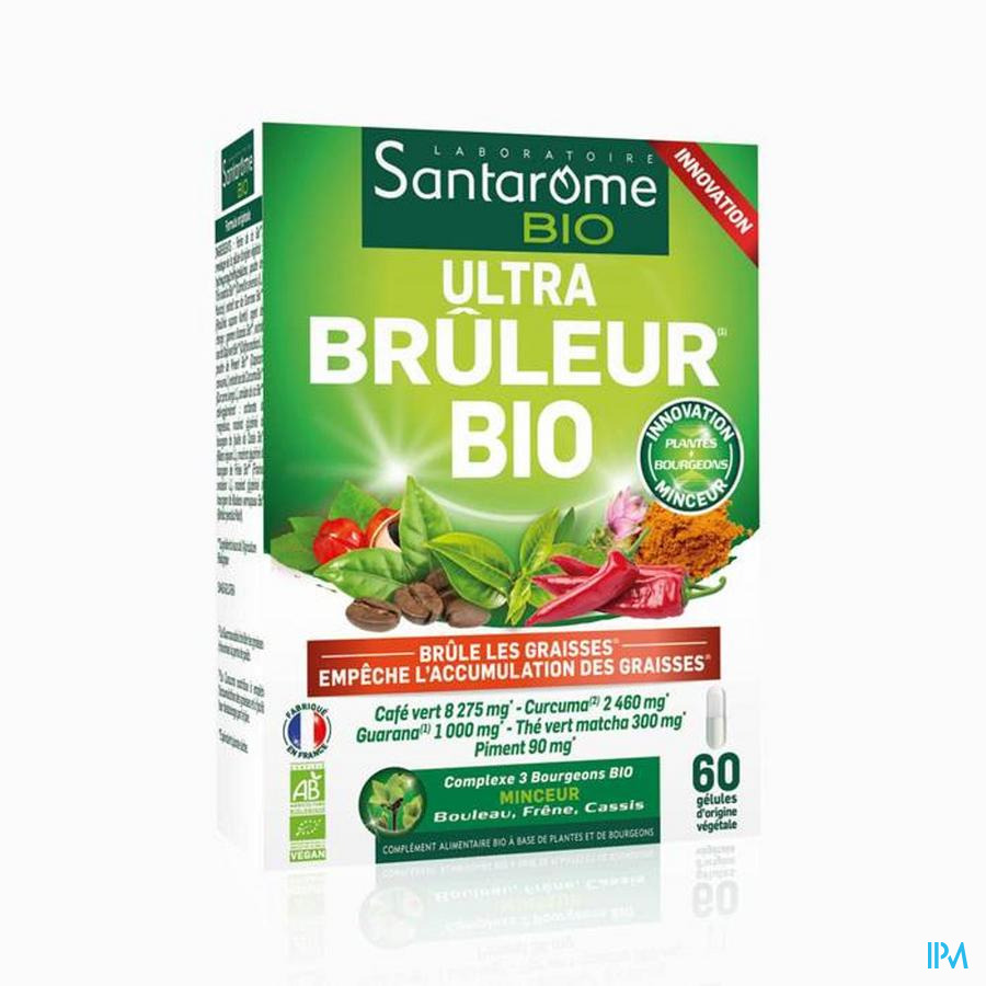 produit SANTAROME ULTRA BRULEUR BIO 60 GELULES