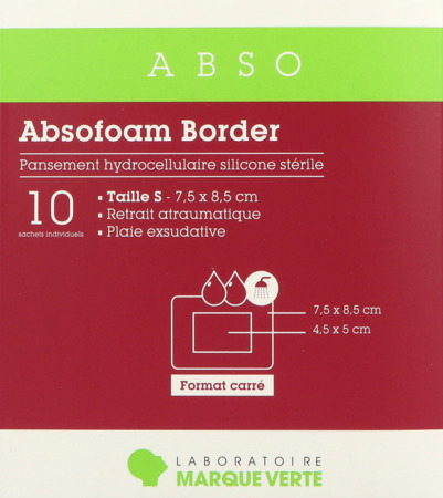 produit MV ABSOFOAM BORDER S 7,5X8,5CM 10