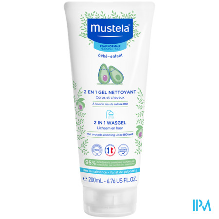 vignette MUSTELA BB 2EN1 GEL NETT PN 200ML