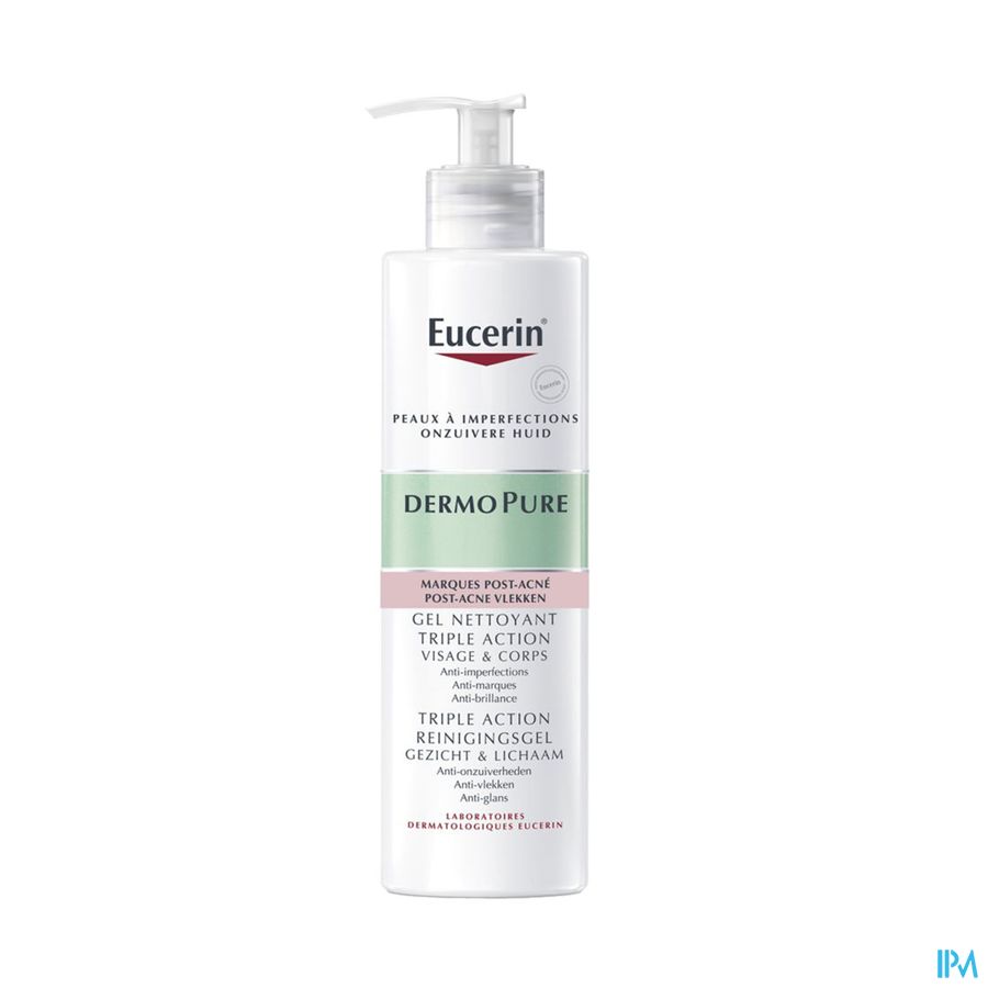 vignette EUCERIN DERMOPURE CLINICAL NETT CORR400ML