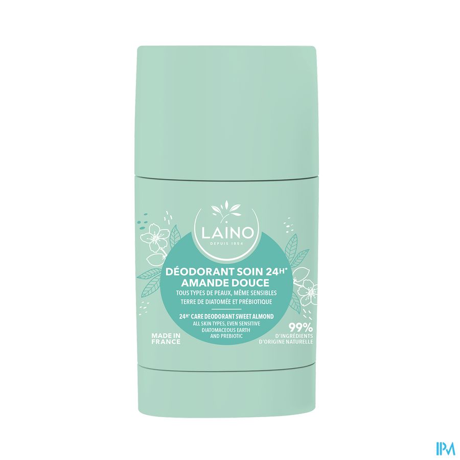 vignette LAINO DEO SOLIDE AMANDE DOUCE STICK 60G