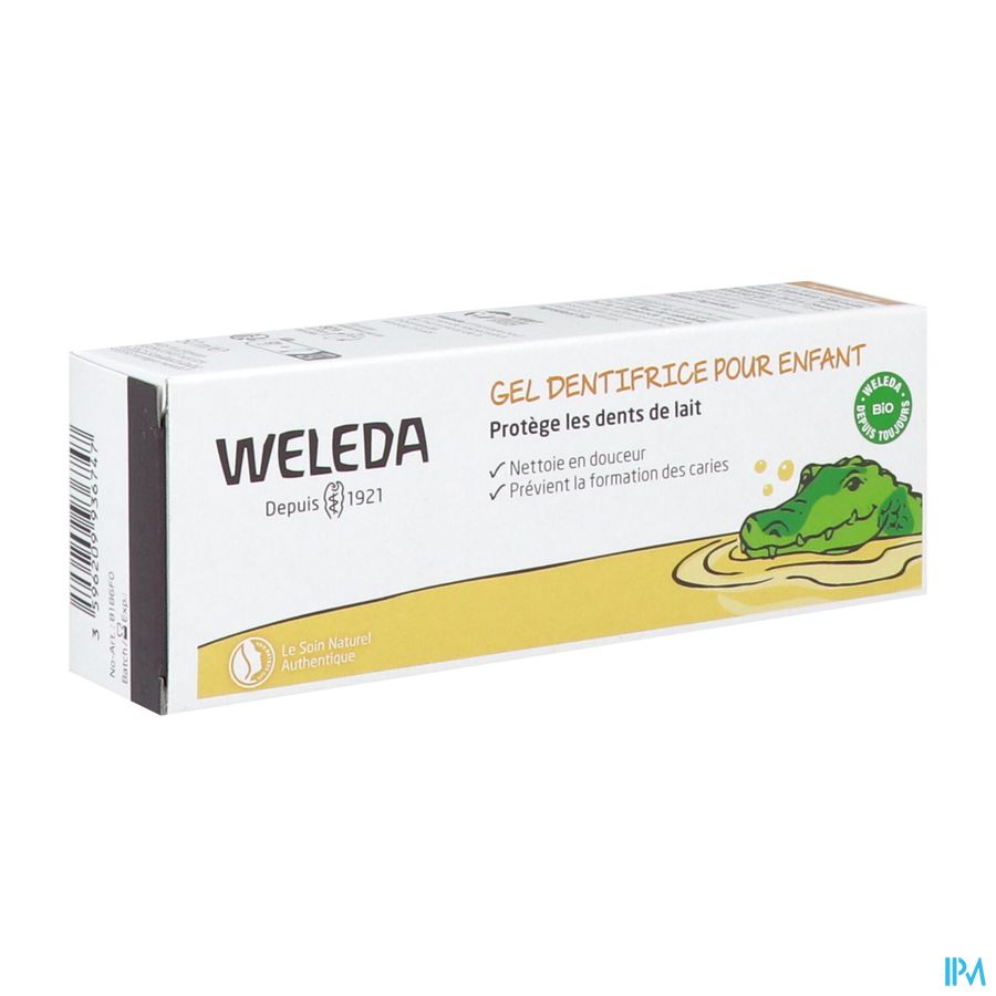 vignette Weleda Gel Dentifrice Kids 50ml