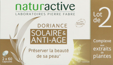 vignette Naturactive Doriance Solaire Antiage Capsule 60 X2