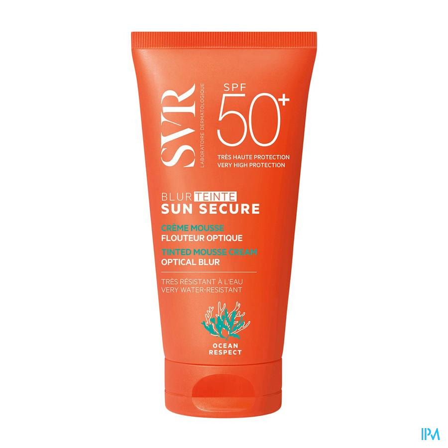 vignette SVR SUN SECURE BLUR TEIN HALE SPF50+ 50ML