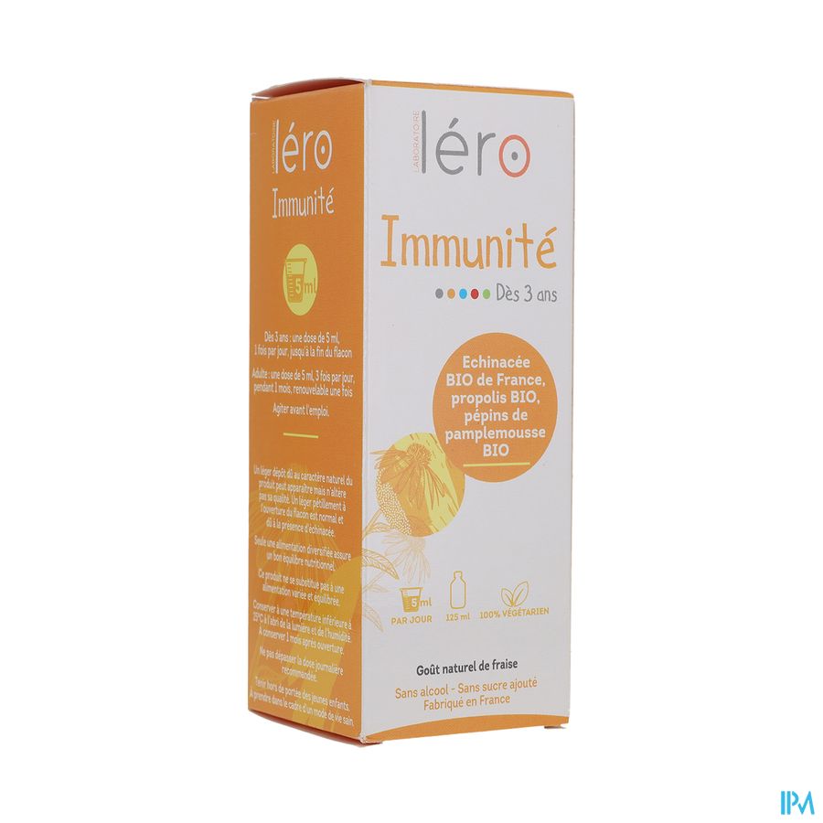 produit LERO IMMUNITE 3ANS+ 125ML