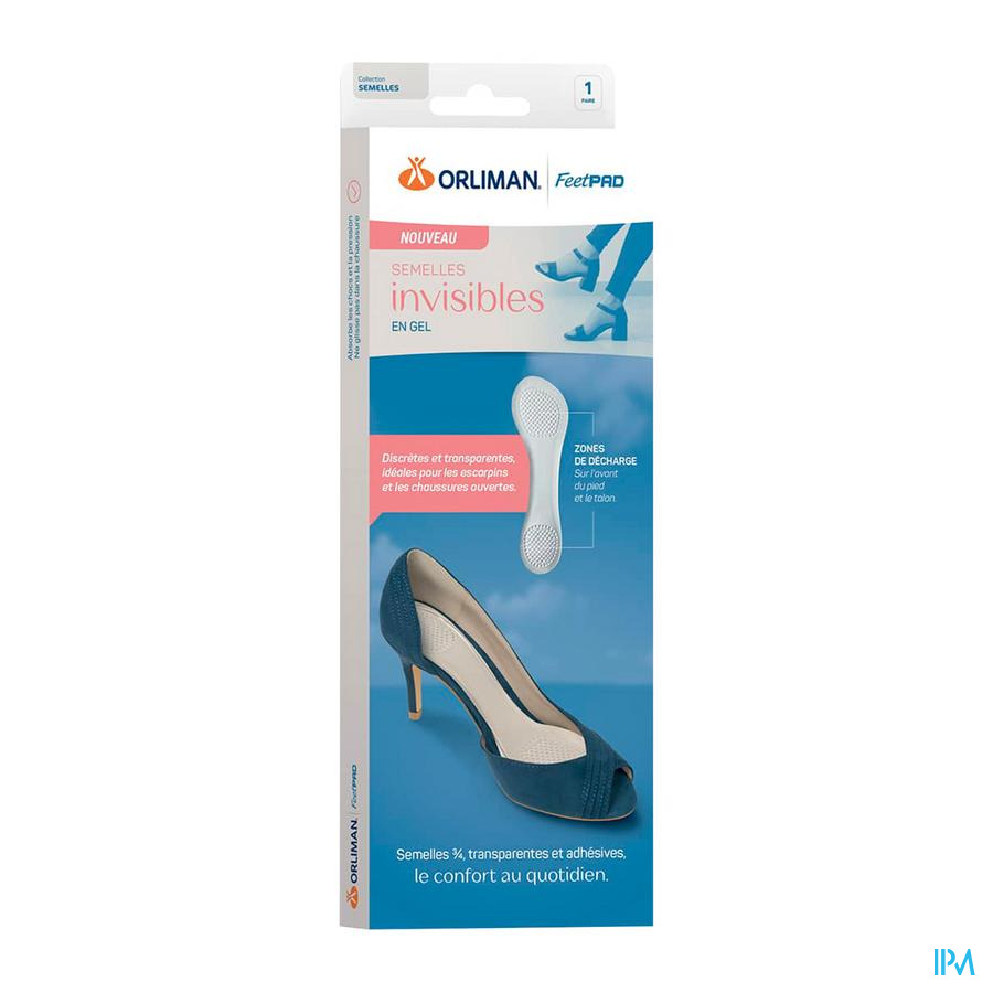 vignette SEMELLES INVISIBLE GEL FEETPAD
