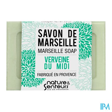 vignette Nature Et Senteurs Savon De Marseille Verveine Midi 100g