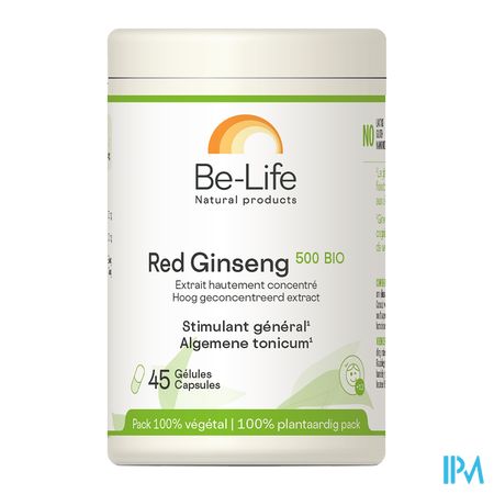 vignette Be Life Red Ginseng 500 Bio Gelule 45