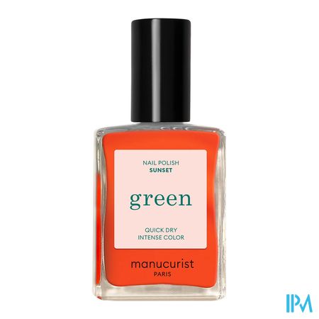 vignette Manucurist Green Vernis A Ongles Sunset 15ml
