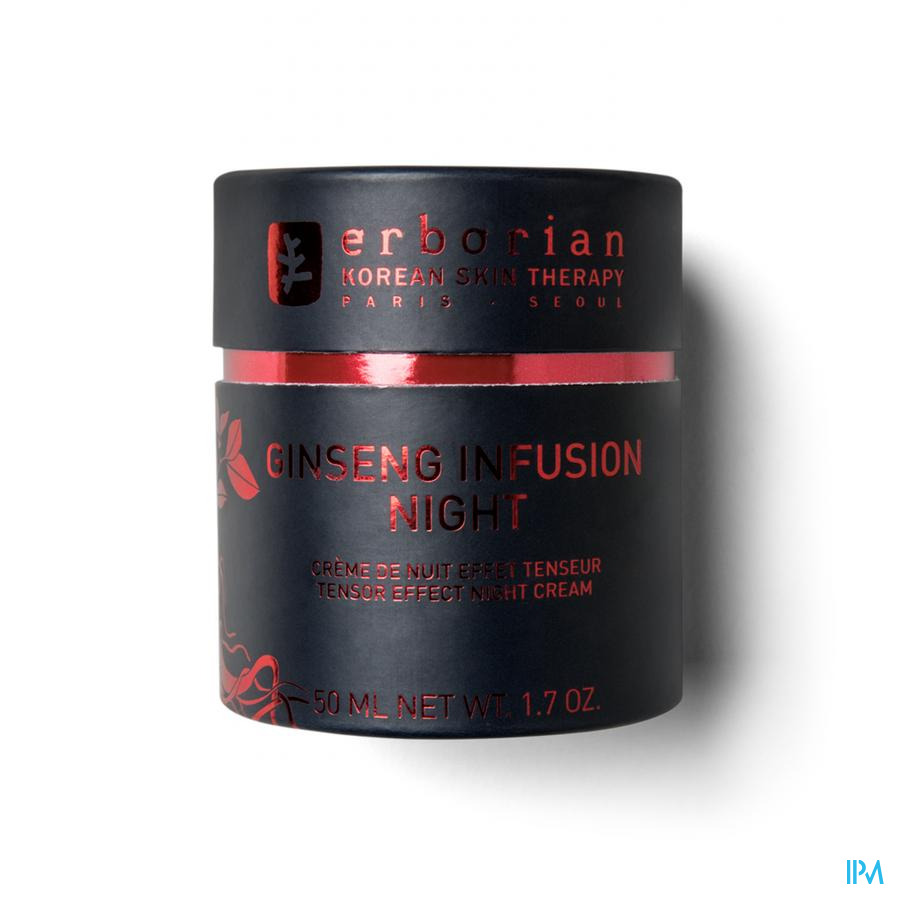 vignette ERBORIAN GINSENG INFUSION NIGHT POT50ML