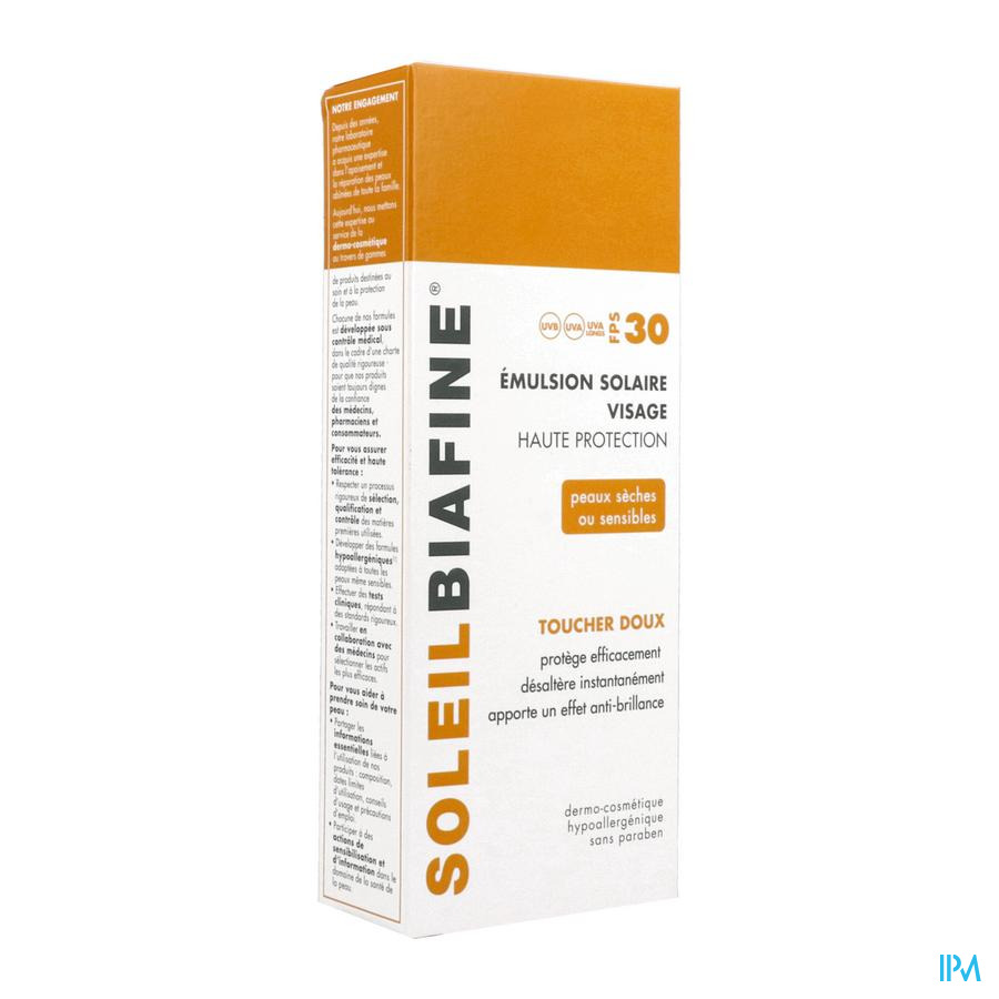 vignette Soleilbiafine Emulsion Toucher Doux Spf30 50ml
