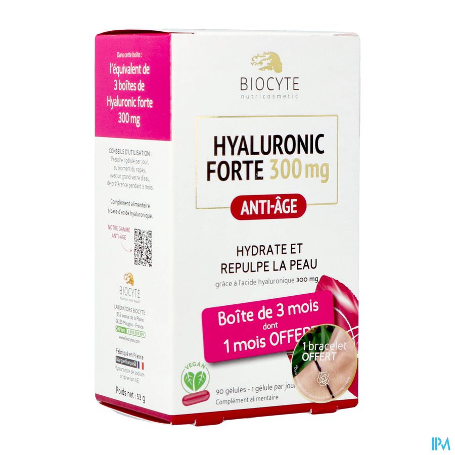 produit BIOCYTE PACK HYALURONIC FORTE 300MG GEL90