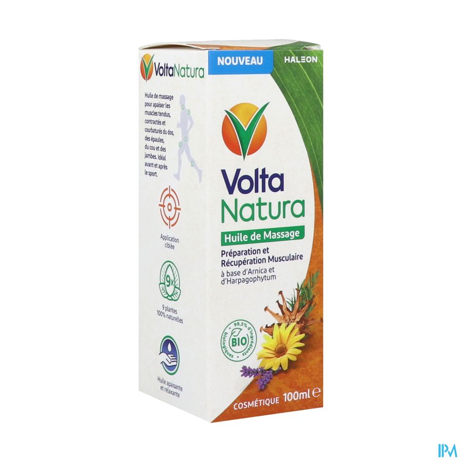 produit VOLTANATURA HUILE DE MASSAGE 100ML