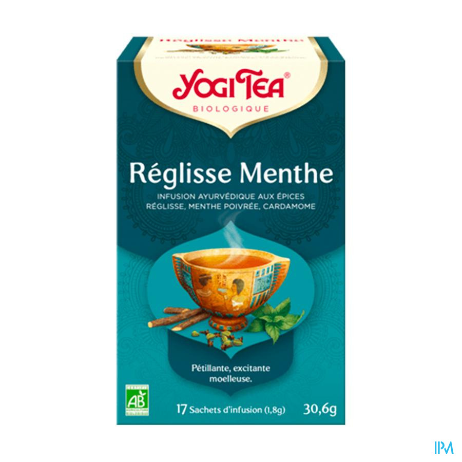 vignette Yogi Tea Reglisse Menthe Bio Infusette 2g 17