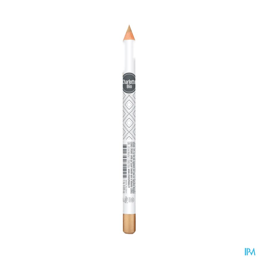 produit Charlotte Bio Crayon Yeux Dore Bio Longue Tenue 1g1