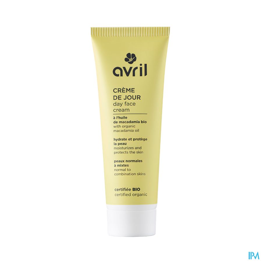 vignette Avril Creme De Jour Peaux Normales A Mixtes Certifiee Bio 50ml