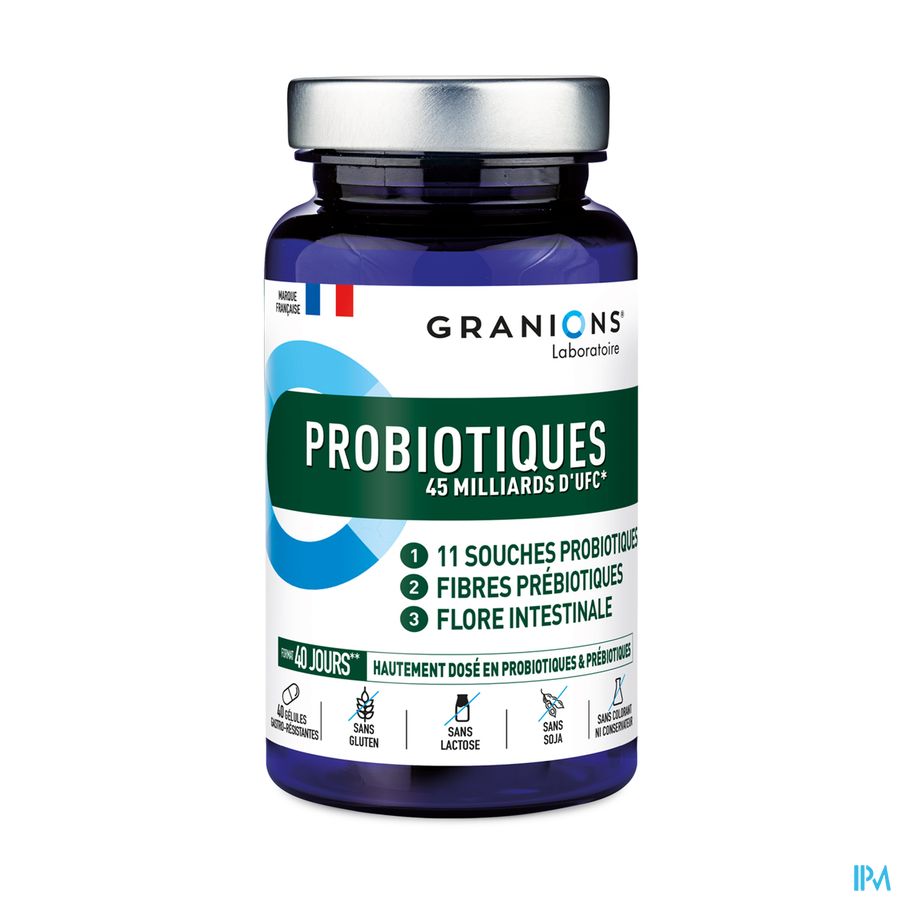 produit GRANIONS PROBIOTIQUES GELU40