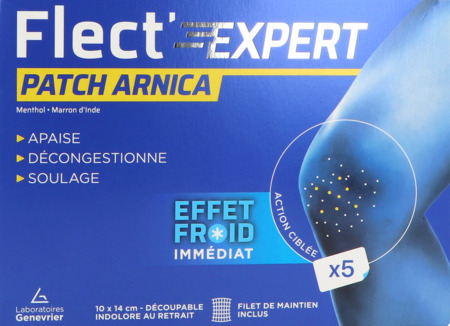 produit Flect'expert Patch Arnica X5