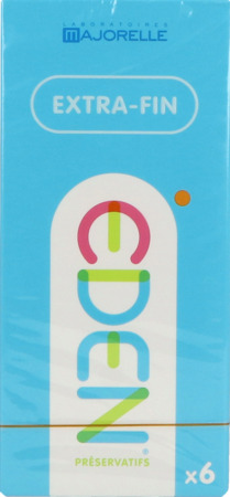 produit EDEN GEN EXTRA-FIN 6 PRESERVATIF