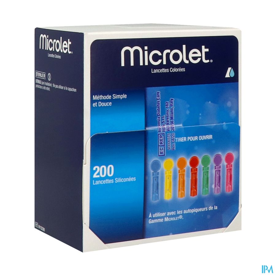 vignette MICROLET 2 LANCET    3856893 T