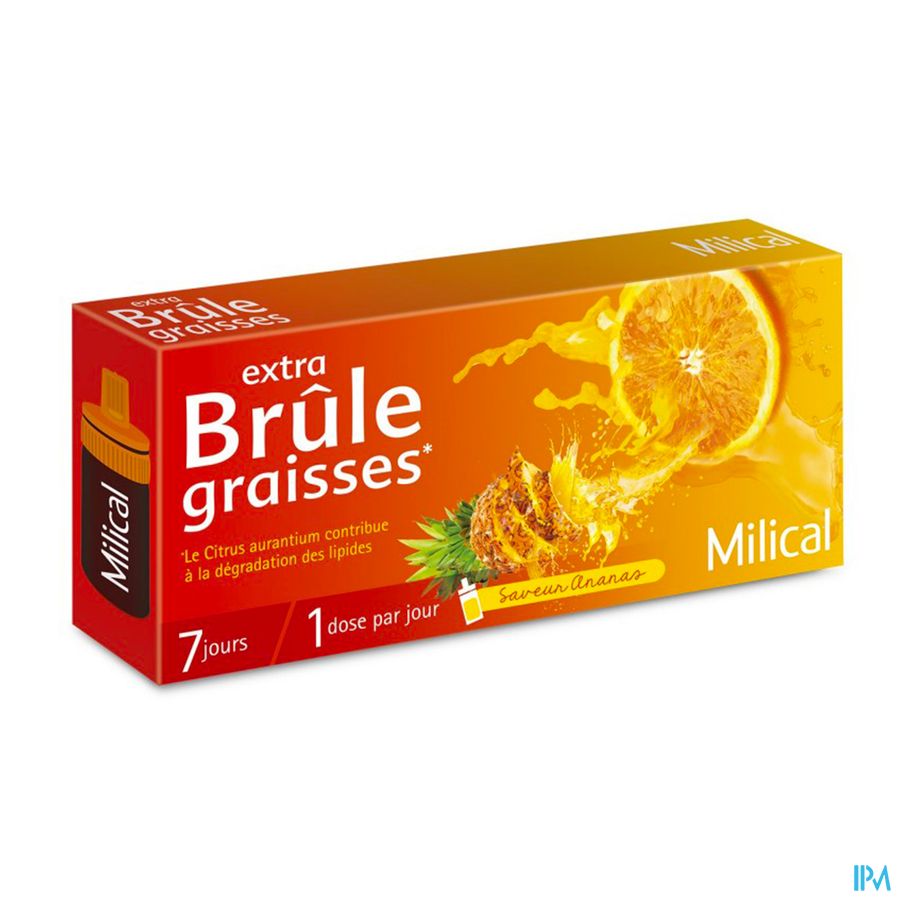produit MILICAL EXTRA ANANAS 7DOSES