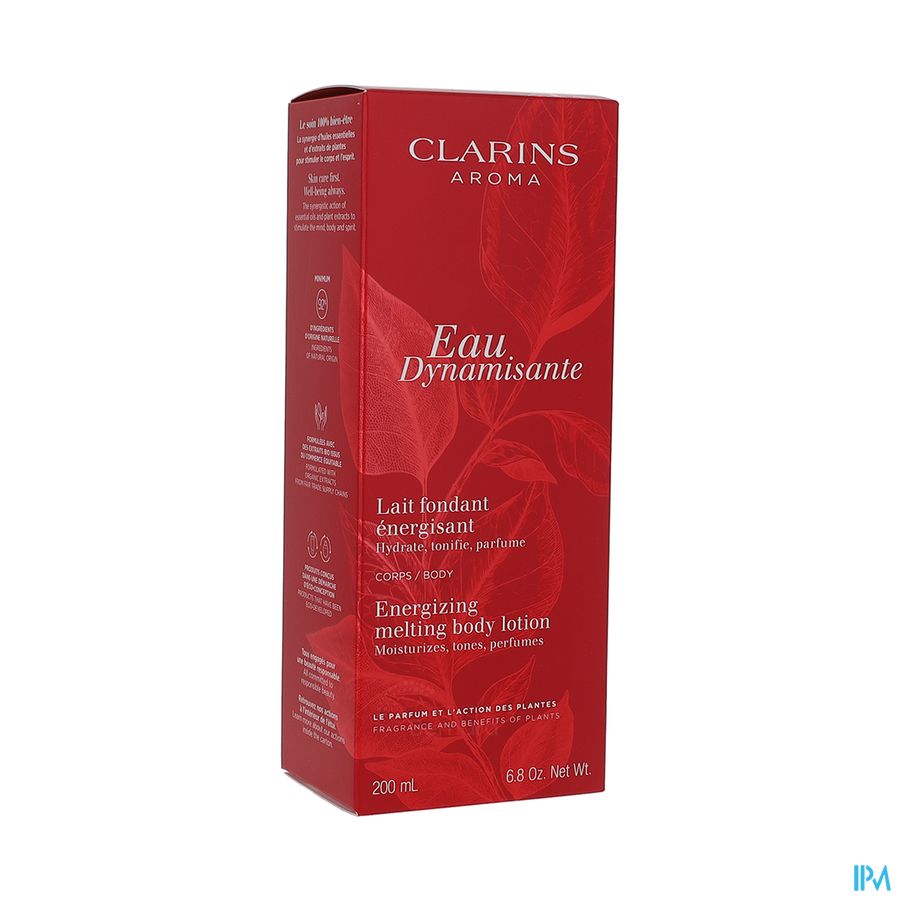 vignette CLARINS EAU DYNAMIS LAIT HYDR PARF 250ML