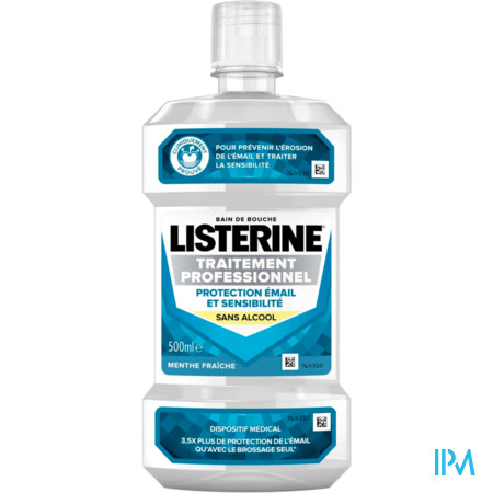 vignette LISTERINE B/BOUC PRO SENSIB 500ML