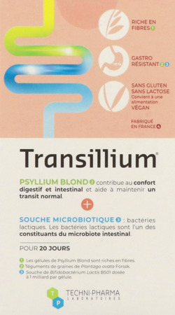 produit Transillium Gelule 100