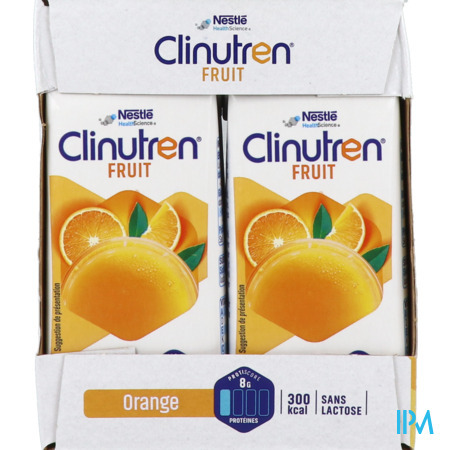 vignette Clinutren Fruit Orange 200ml X4