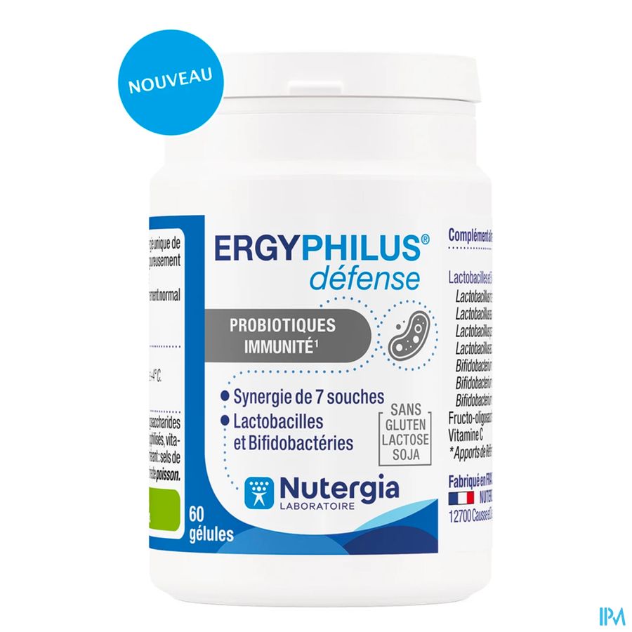produit Nutergia Ergyphilus Defense Gelule 60