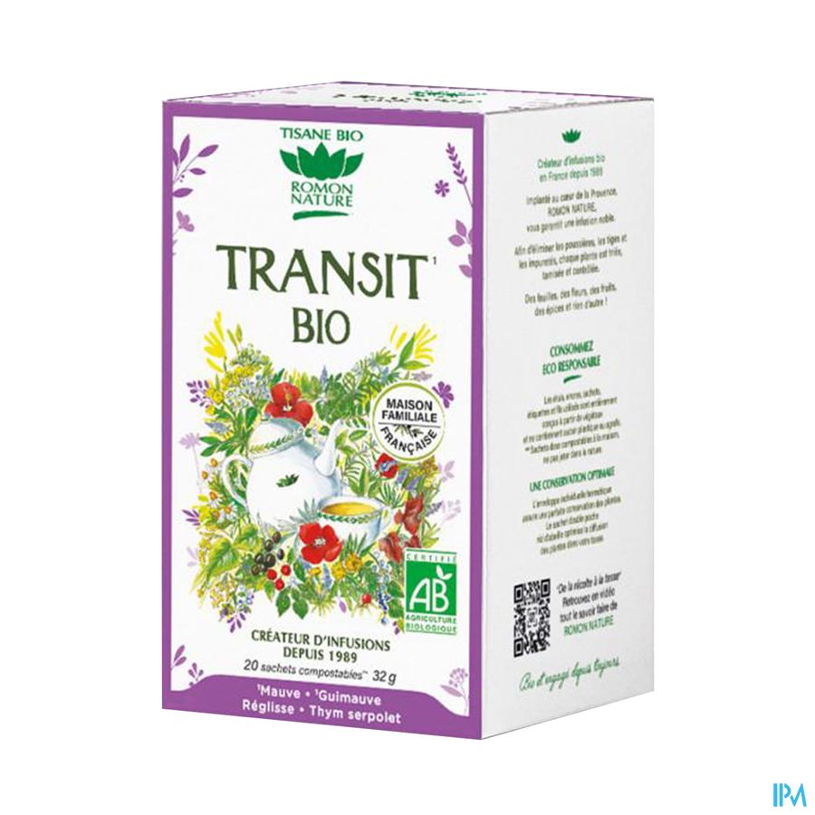 produit ARAQUELLE TRANSIT BIO 32G