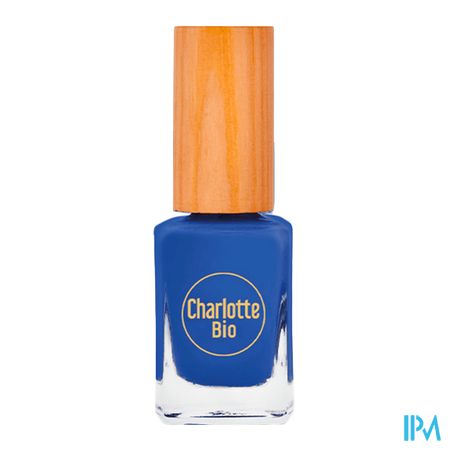 vignette Charlotte Bio Vernis A Ongles Bio Source Bleu Azur 10ml