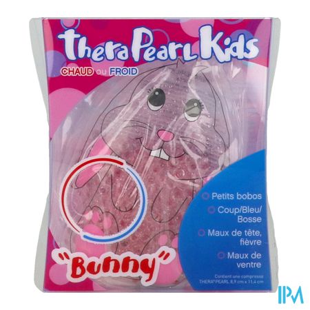 vignette Thera Pearl Compresse Chaud Froid Kids Bunny Lapin