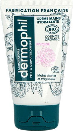 vignette Dermophil Indien Bio Creme Mains Pivoine 50ml