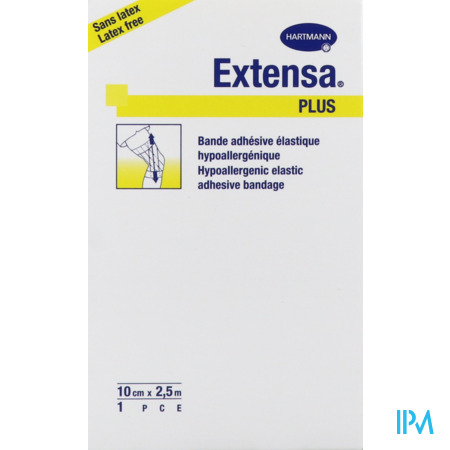 vignette Hartmann Extensa Plus Bande Adhesive Elastique Blanche 2m5 X 10cm