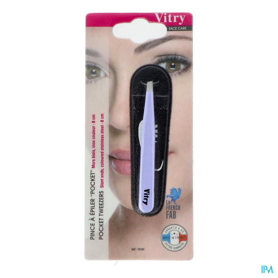 vignette Vitry Pince A Epiler Pocket Mors Biais Couleur